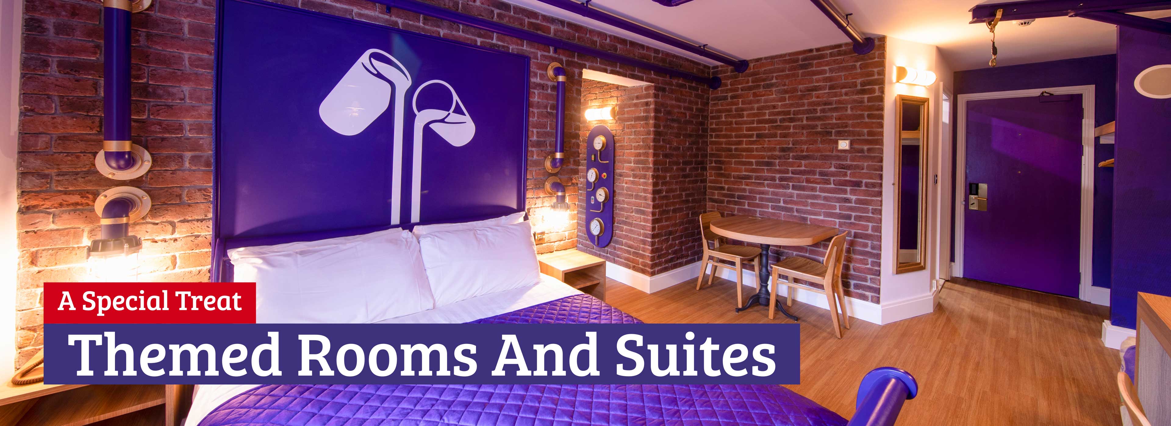 Themed Rooms at Alton Towers Resort Hotels