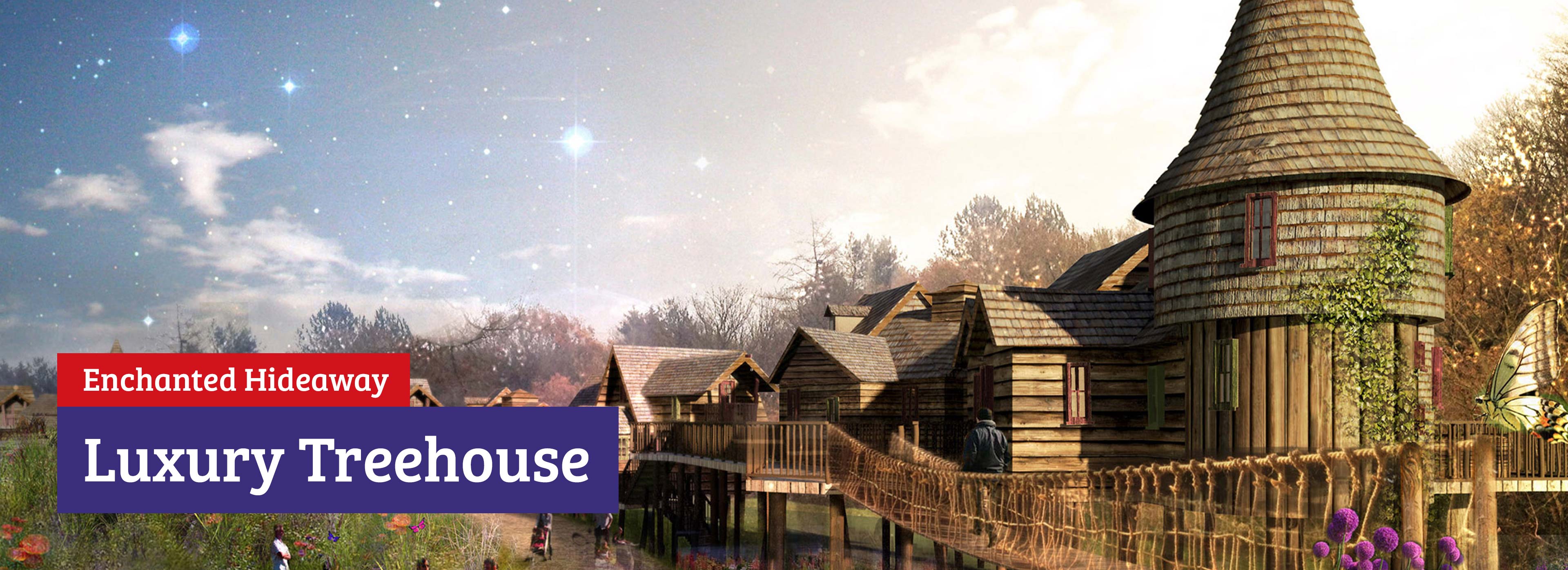 Enchanted Village Luxury Treehouses at the Alton Towers Resort