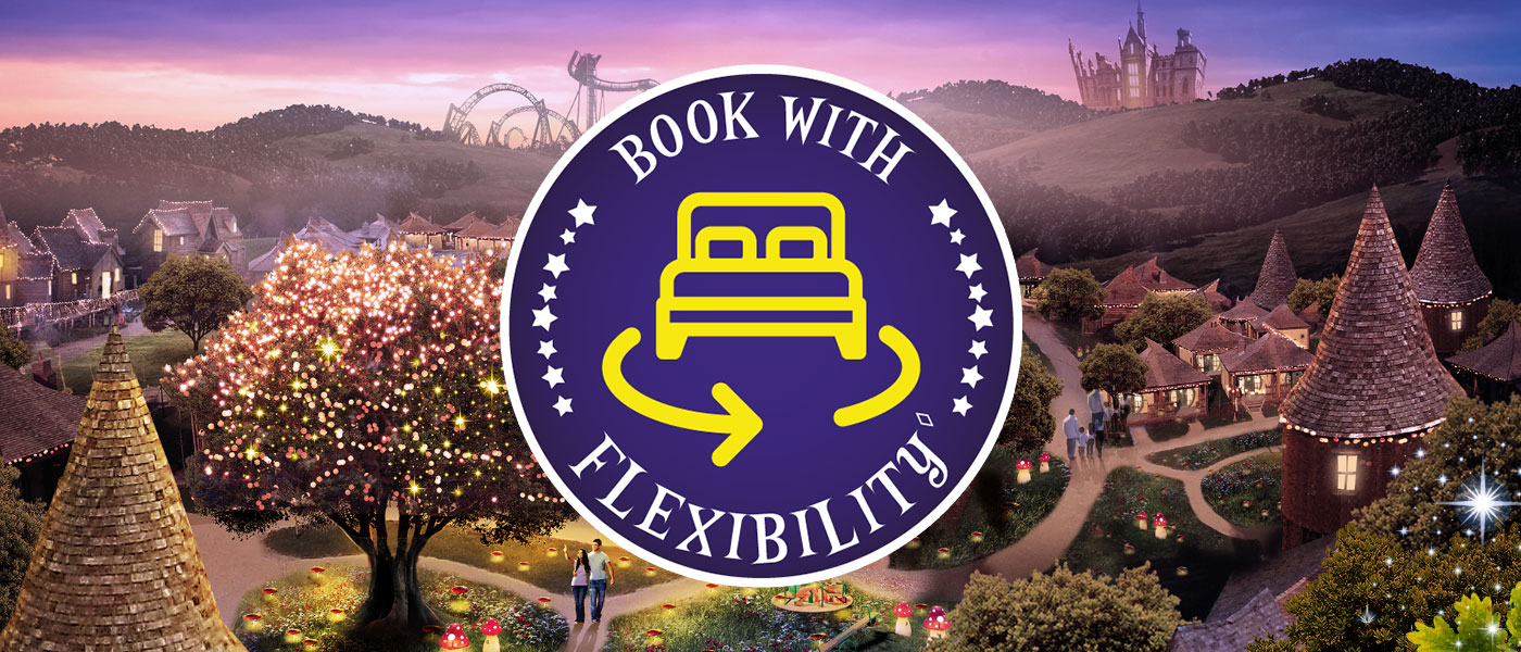 Book with Flexibility guarantee with Alton Towers Holidays